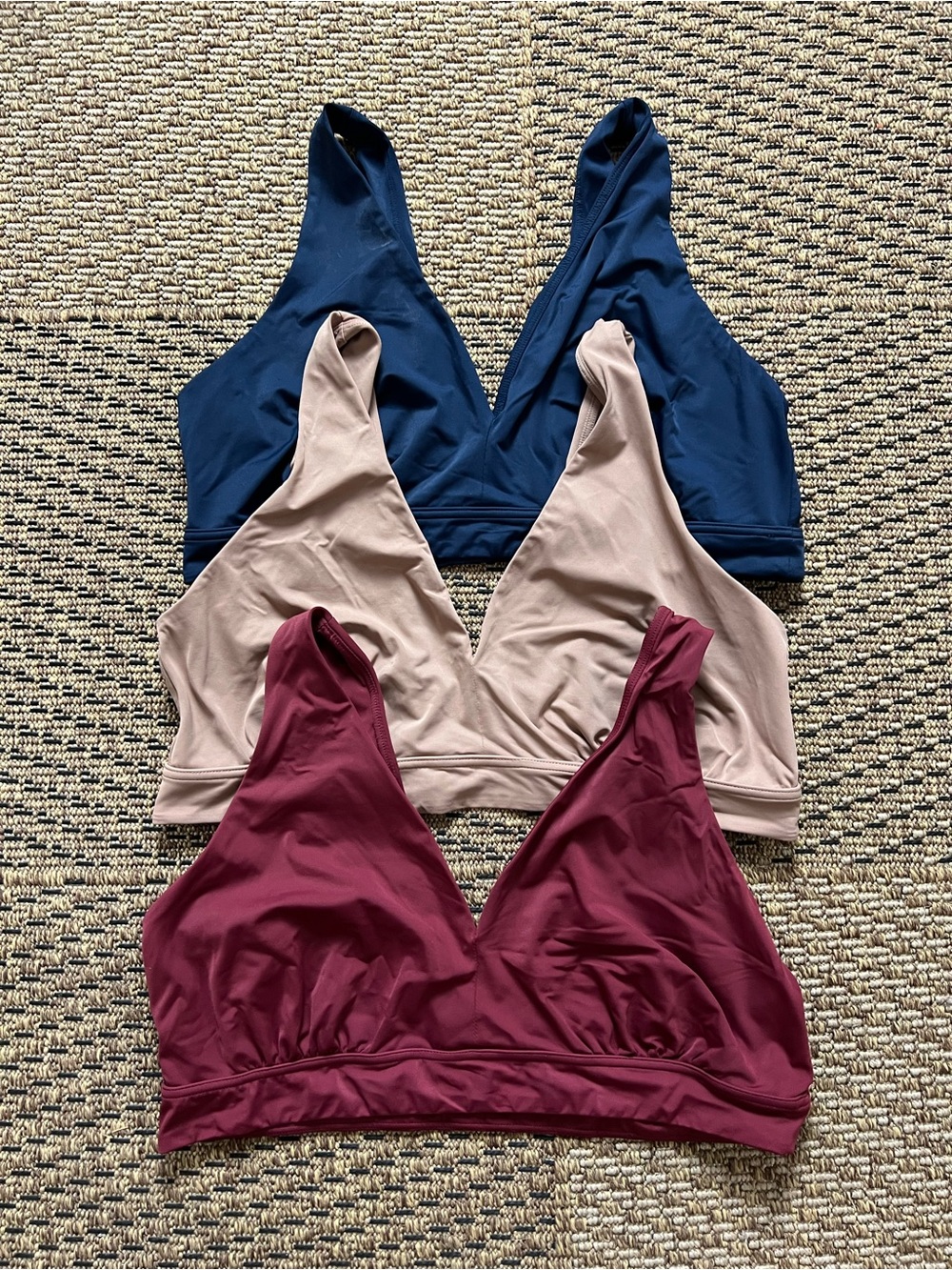 Old Navy 3-Pack Plus Size 2X Bralettes Wireless Lounge Bras